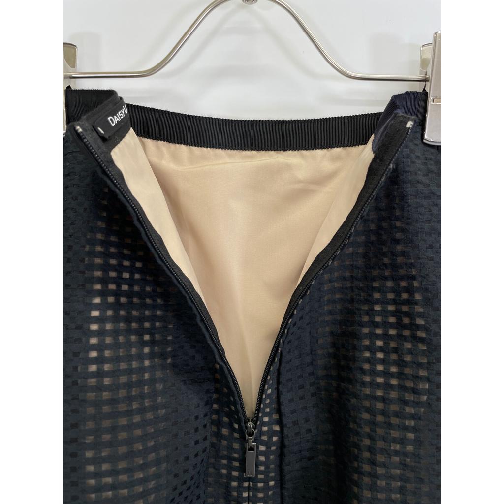DAISY LIN Black Washable Souffle Skirt 06625 Skirt 42 blackUsed