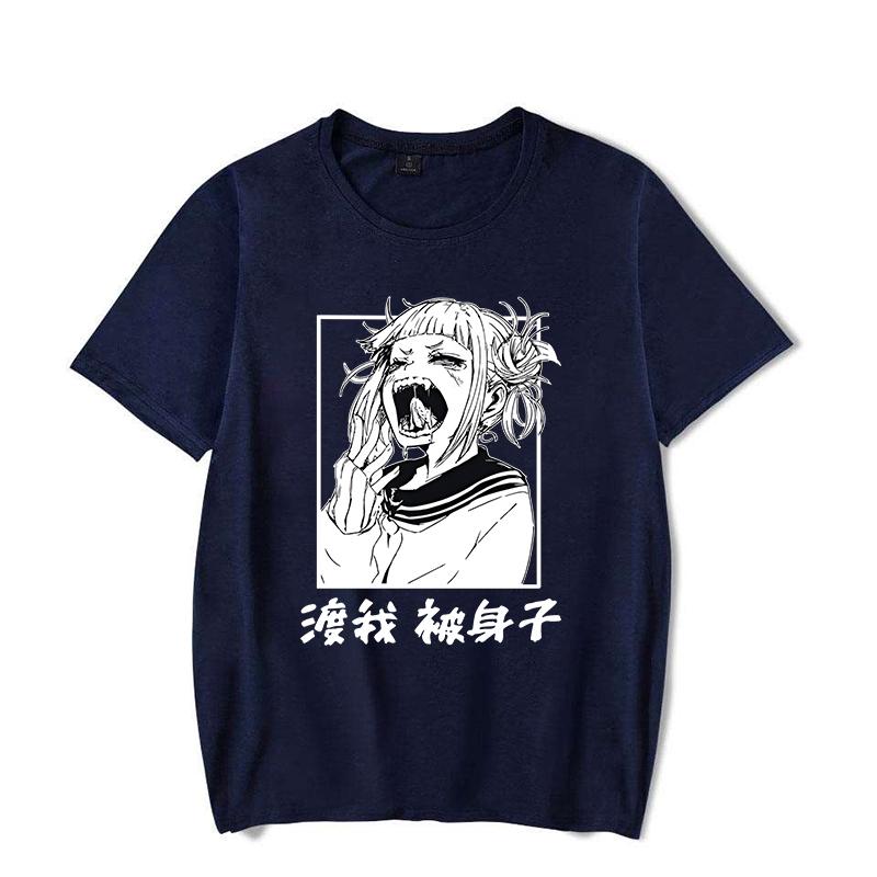 New Himiko Toga Printed T-shirts Fashion Women Short Sleeve Cool Summer Casual Tops Anime T-shirts Female Shirt Tees