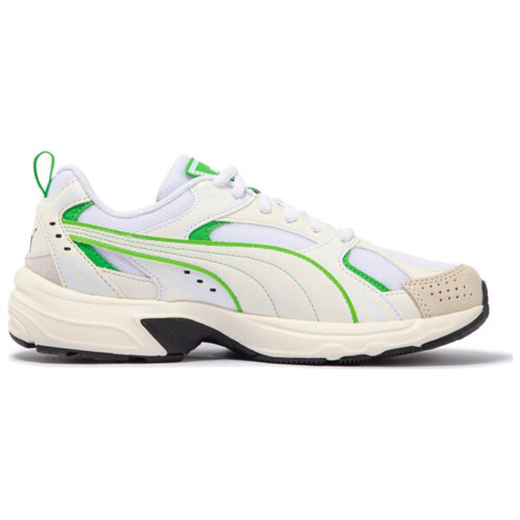 Puma Milenio Pohodlná Všestranná Nízka Neformálna Obuv Unisex Neformálna Obuv Biela Zelená 402113-03