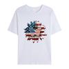 Unisex Shirt Große Serie Bedruckt Rundhals Locker Lässig Baumwolle Kurzarm T-Shirts Unisex