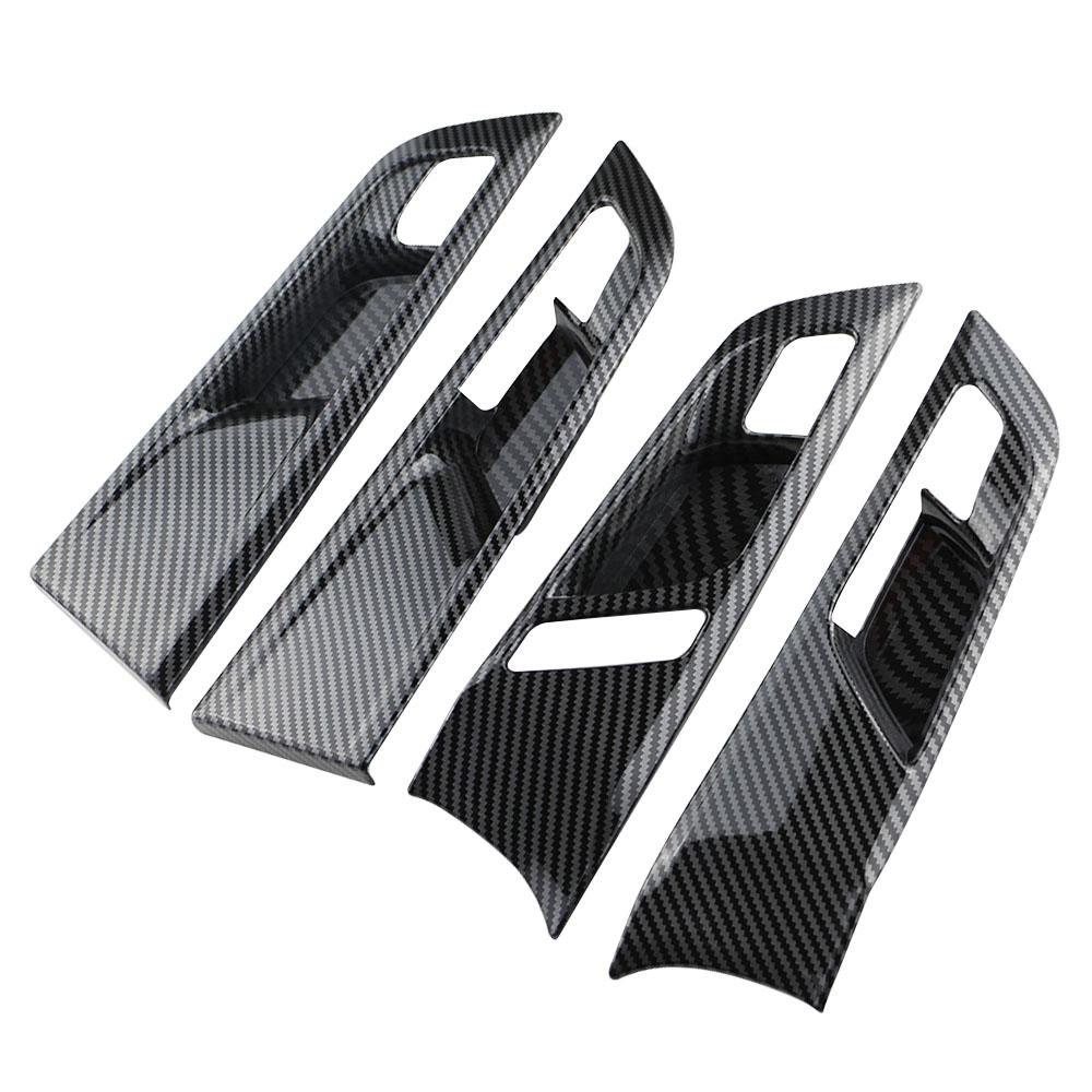 For MG4 MG 4 2025 2025 RHD Inner Door Handle Cover Door Handle Frame 4Pcs Sticker Trim Interior Accessories