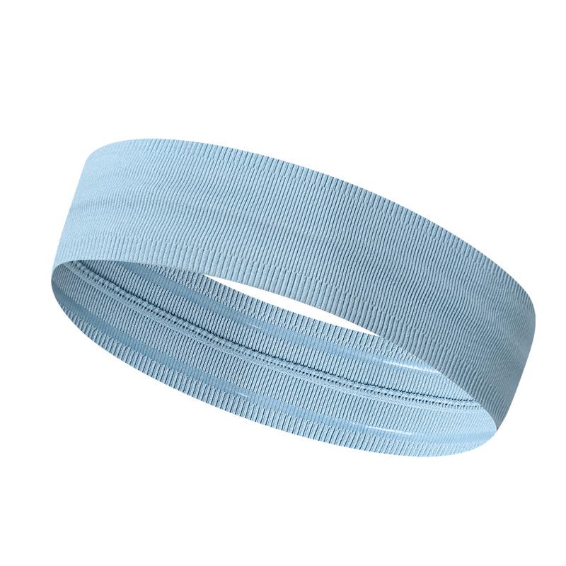 Bandeau de Sport Respirant Antidérapant en Silicone pour Hommes et Femmes - Haute Élasticité, Absorbant la Sueur pour le Yoga, le Fitness et la Course à Pied.