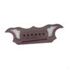 Rosewood Guitar Bridge 6 String,Saddle Slotted Spare Portable Musical Instruments Accessories