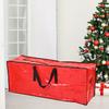 Large Capacity Cushion Storage Bag Waterproof Dustproof Outdoor Garden Furniture Protective Cover Christmas Tree Organizer