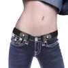 Elastic Belt With Durable Buckles Perfect For Office Party Or Travel 3cm Width 100cm Length 8 Colors Choices