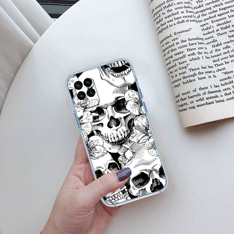 MH66 Grim Reaper Skeleton Skull Case for Motorola E7 G6 G7 G8 G9 Plus Power Play G10 G20 G04 E30 E40 E22 E20 E13 E15 G22 G23 G05 G75 G35 G55