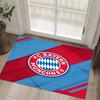 FC Bayern Design Kristall Samt Teppich Gemütlich Nicht?Rutschfester Teppich mit Aufdruck für Schlafzimmer Wohnzimmer Eingang