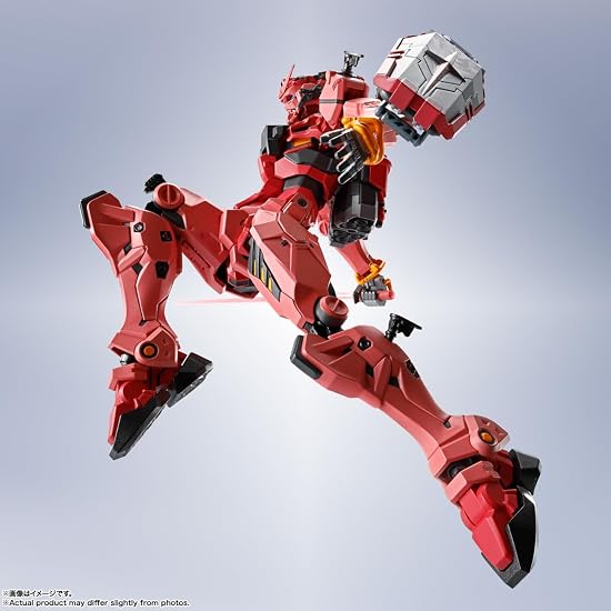 TAMASHII NATIONS METAL ROBOT SPIRITS SIDE MS Mobile Suit Gundam GQuuuuuuX (Read: G-Axe) Red Gundam