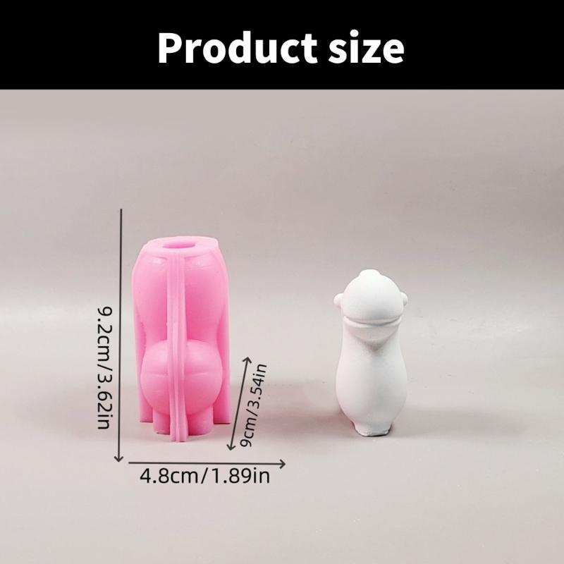 Dinosaur Statue Silicone Candle Molds for Making Candle Soap Home Decoration Fondant Silicone Molds for Chocolate Baking