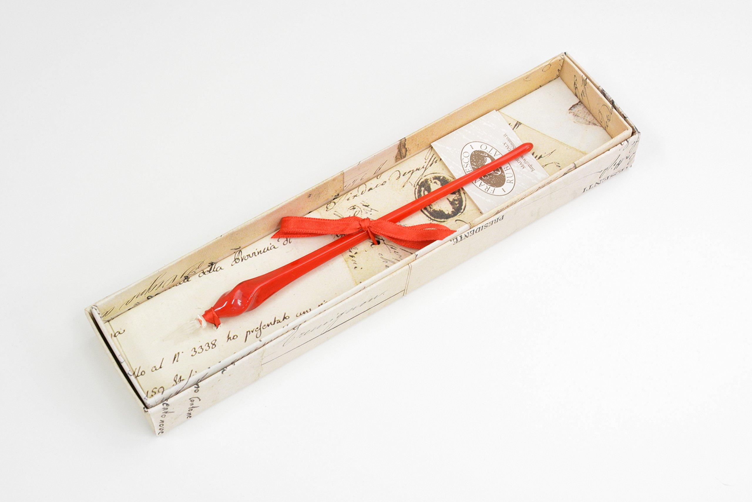 

Rubinato Glass Pen Red NOV/D #7 червоний