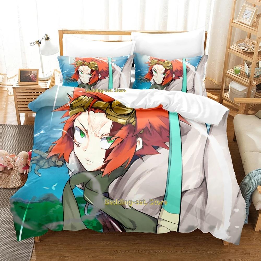 Sabikui Bisco Bedding Set Single Twin Full Queen King Size Bed Set Adult Kid Bedroom Duvetcover Sets  Anime Bed Sheet Set
