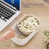 Double Layer Drain Basket Snacks Dried Fruit Box Thickened Household Fruit Plate Kitchen Drain Tray 1Pc