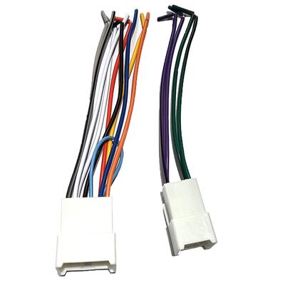 1Pair Auto Stereo Connector Car Audio Cd Changer Wiring Harness Adapter For Toyota