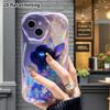 Phone Case: 2D Flat Design Suitable for iPhone 18 17 16 15 14 13 Pro Protective Case, Glowing Black Cat, Perfect Christmas and Halloween Holiday Gift