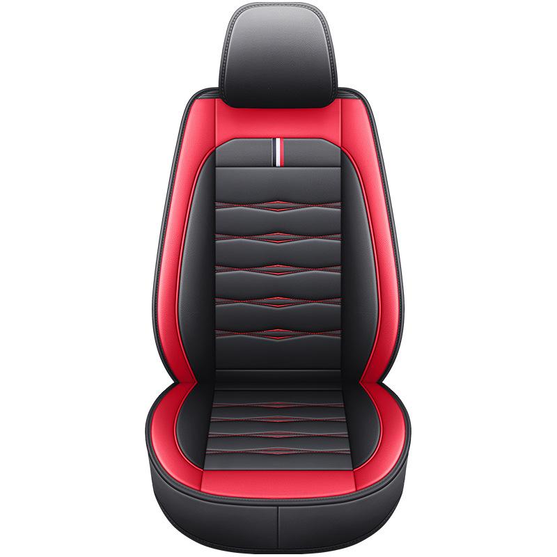 New PU Leather Automotive Seat Covers for Cars SUV Truck Sedan Universal Anti Slip Car Seat Cover(Only 1PC Cover)