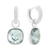 Silver Earrings with Cubic Zirkonia (2186328)