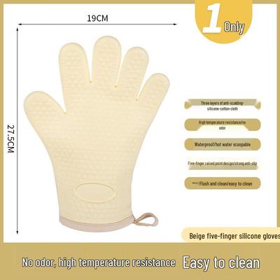Silikon Hitzebeständige Küchenhandschuhe
