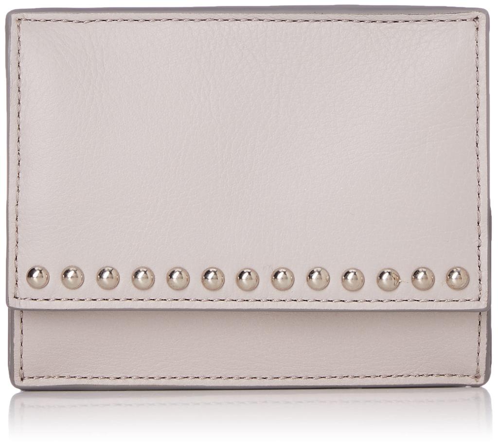 Card Case CardCoinPurseWithStuds LightGrey [J&M Davidson] SCCP-1XX-SCXX Women's [Item]