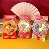 2026 CNY Rotating Red Packets Lucky New Year Envelope with Turntable Kids Cash Gift Bag Spring Festival Blessing Red Envelope