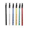 Portable Irish Whistle Flute C/D Key Ireland Tin Penny Whistle 6 Hole Flute Traditional Musical Instruments Durable