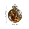 Christmas Decoration Home Decoration Small Model Playful Animal Decoration Ball