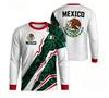 2026 Mexico Men's Fashion Sports Long Sleeve Moisture Absorbing Breathable Daily Street Fashion Versatile Quick Drying