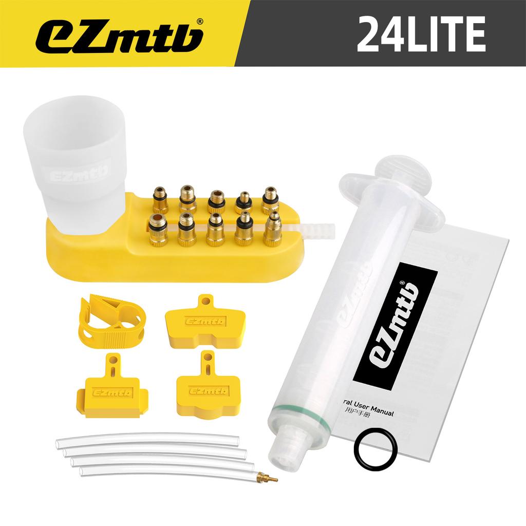 Ezmtb Bicycle Hydraulic Disc Brake Oil Bleed Kit Tools For SHIMANO, SRAM, Avid, MAGURA Series MTB Road Bike Brake Repair Tool