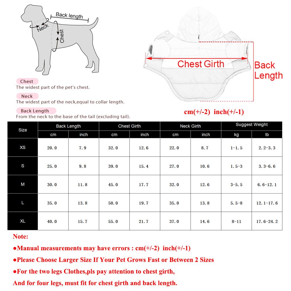 Winter Cat Clothes Warm Windproof Hoodies Jacket For Small Medium Cats Dogs Kitten Sphynx Pug Kitty Chihuahua Soft Pet Costume