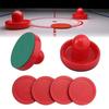 8pcs/set Standard Plastic Air Hockey Pushers And Pucks Replacement For Game Tables Goalies Accessories