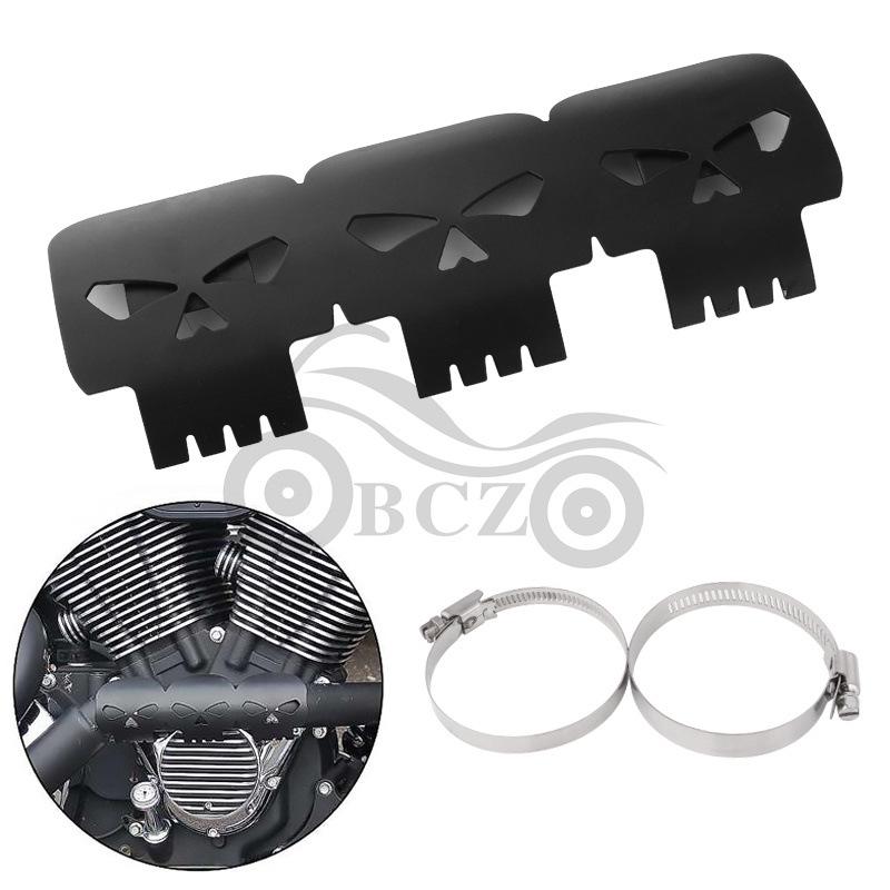 Harley Cruiser Motorcycle Exhaust Heat Shield Anti-Scald Plate
