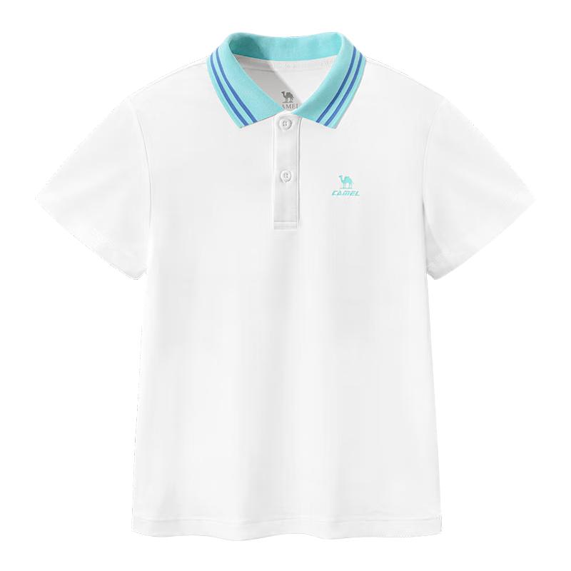 CAMEL Kids  Unisex Quick-Dry Short-Sleeve Polo T-Shirt 150