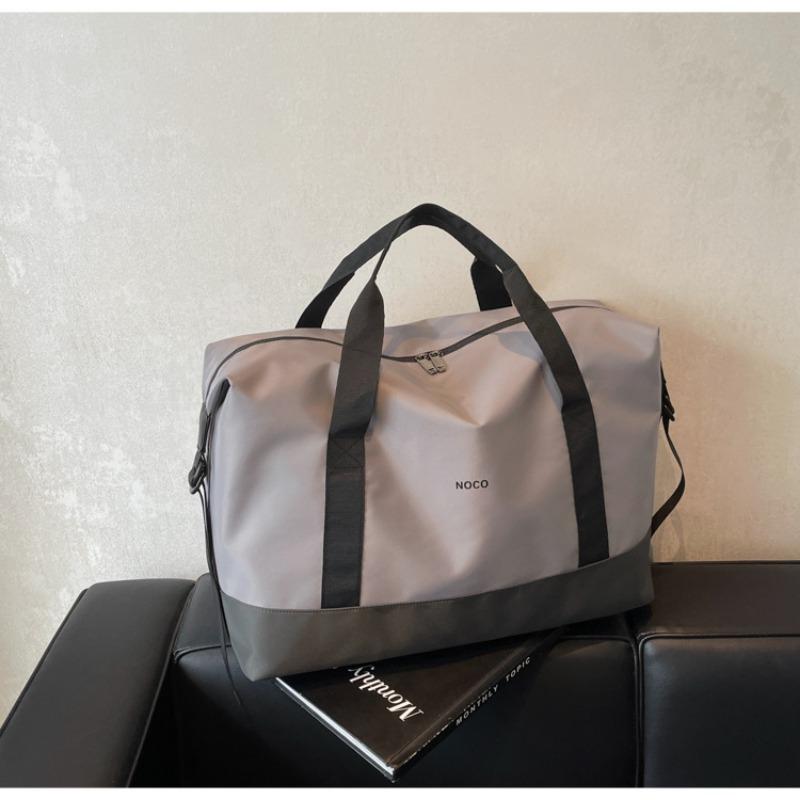 

Классическая дорожная сумка, сумка для командировок на короткие расстояния, сумка для хранения большой вместимости, сумка для спорта и фитнеса с отделением для сухого и мокрого серый