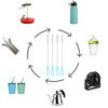 10/20/30Pcs Drinking Straw Cleaning Brush Kit Reusable Tube Pipe Cleaner Nylon Stainless Steel Long Cup Bottles Straw Brushes
