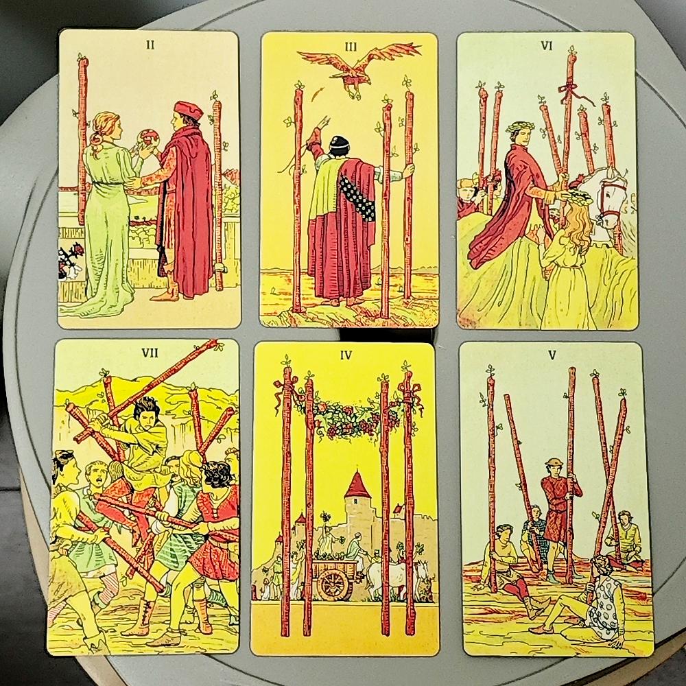 10.3*6cm After Tarot Deck In Russian Language 78 Pcs Tarot Cards