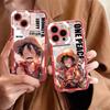 One P-Piece Gear 5 Luffy Clear Phone Case For OPPO A6X A98 A94 A79 A78 A74 A60 A58 A57 A55 A54 A53 A31 A15 A9 A5 A3 A3X A5X Case