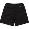 Vans Solid Color Loose Fit Lace-Up Casual Shorts Men Shorts Black VN0A5FKDBLK1