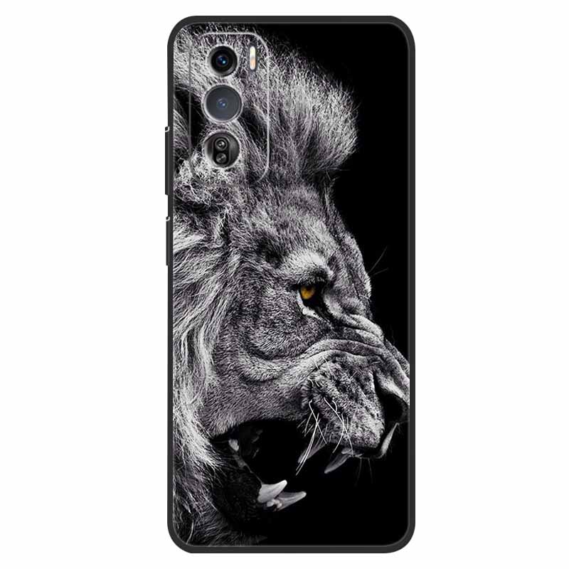 For Oppo Reno12 Pro Case TPU Animals Soft Silicone Back Cover Phone Cases For Oppo Reno 12 Pro 5G Wolf Protective CPH2629 funda