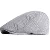 HT4786 Berets Spring Summer Linen Beret Hat Artist Painter Cap for Men Women Retro Ivy Flat Cap Male Female Adjustable Beret Cap