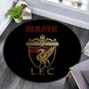 Custom Name,Liverpool Pattern Round rug,Carpet Rug for Living Room Bedroom Playroom ,Non-slip Floor Mat,Holiday Gifts and Birthday Gifts.