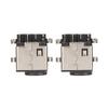 2pcs DC Port Socket Replacement Metal Material Replaceable Part for Samsung NT301V5A for NP300E7Z for NP300V5Z