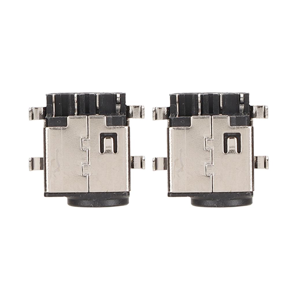 2pcs DC Port Socket Replacement Metal Material Replaceable Part for Samsung NT301V5A for NP300E7Z for NP300V5Z