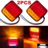 1/2pcs Rear Tail Lights Brake Stop Car Truck LED Rear 12V Lights Rear Lamp Waterproof Tailight Warning Parts for Trailer Caravan