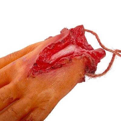 Halloween Party Ornament Horror Props Bloody Hand Fake Scary Finger Eyes Foot Brain Cock Dick Heart Organ Decor
