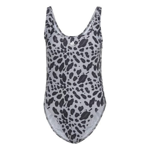Adidas Womens/Ladies Essentials Animal Print U-Back One Piece Swimsuit