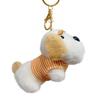 Kawaii Dog Dachshund Football Plush Keychain Cartoon Puppy Stuffed Keyring Cute Key Holder Pendant Bag Hanging Decoration Gift