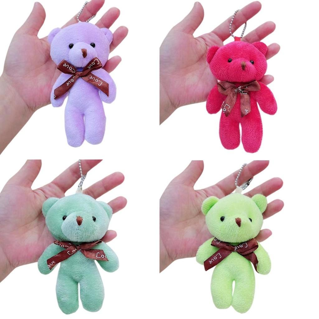 Superweicher Plüsch Teddybär Schlüsselanhänger Puppe Spielzeug