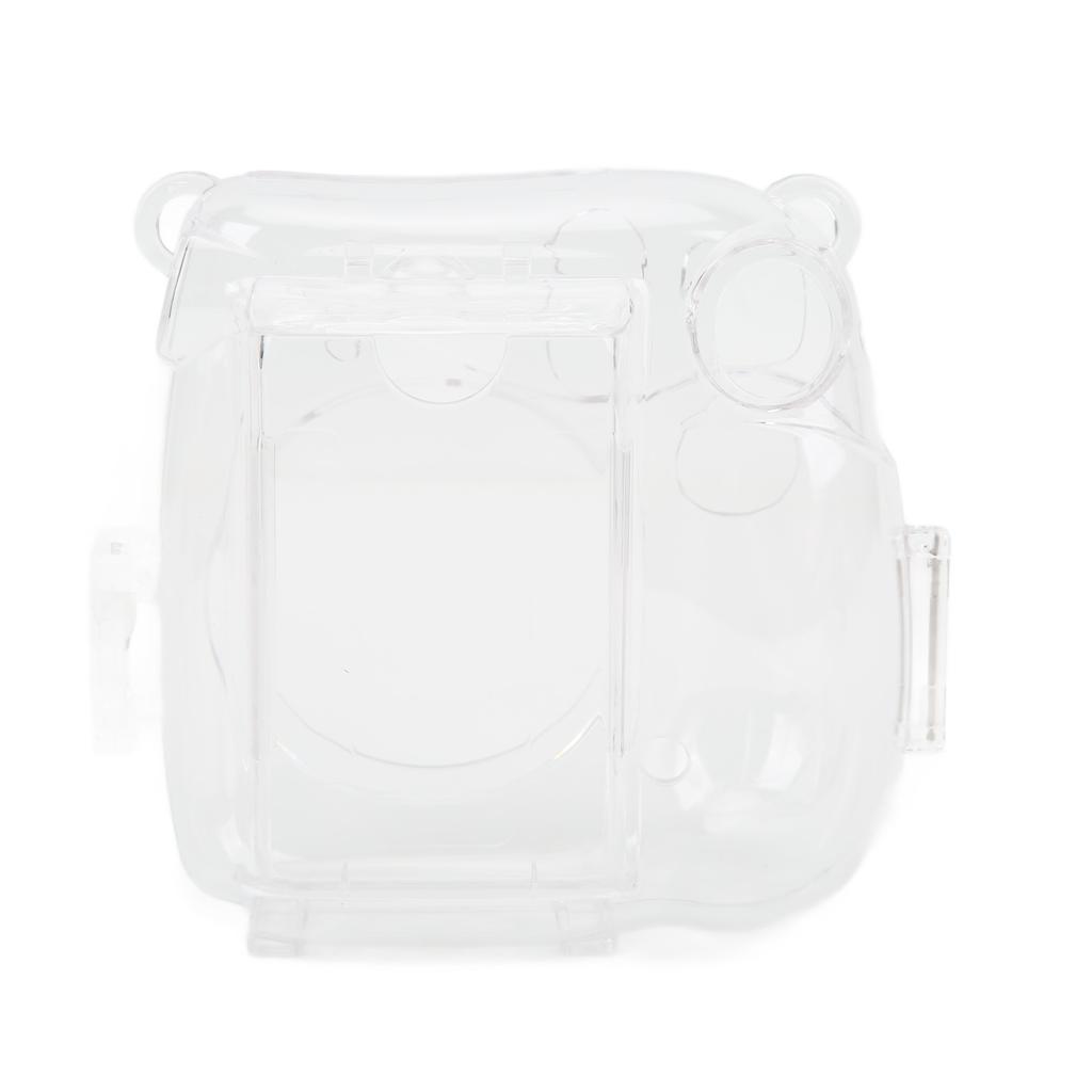 Crystal Transparent Protective Case Cover Shell for Fujifilm Instax Mini 7+ Camera