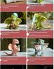 Adorable Cartoon Dragon Resin Ornament - Dinosaur Figure Gift for Friends & Teachers