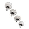 4Pcs Watch Crown Parts Easily Use Various Sizes Wear Resistant Wrist Watch Crown Replacement for Watch Repairer