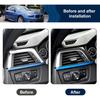 For BMW F30 Dashboard Panel Cover ABS Carbon Fiber Style Interior Trim for 2013-2018 3 Series F30 F31 F32 F33 F34 F36 328i 320i